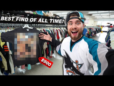 I Found a $900 T-Shirt in the Thrift Store!! BEST FIND OF ALL TIME