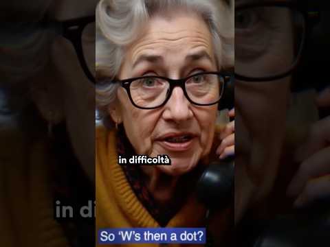 Questa NONNA può fermare i TRUFFATORI