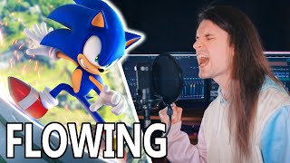 Sonic Frontiers - Flowing (Cyber Space 1-2) - Synthwave Metal Cover