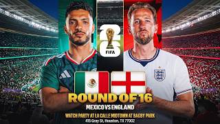 🔴 MEXICO vs ENGLAND LIVE! 😱 FIFA World Cup 2026 Round of 16 Watch Party