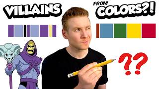 Can I Guess Villains Based ONLY on their COLORS?