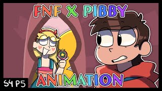 FNF X PIBBY (S4 P5) STAR BUTTERFLY ~Friday Night Funkin~ [ANIMATION]