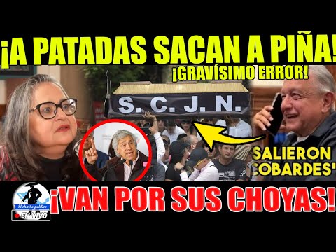 MARAVILLOSO!!! NORMA PIÑA TIEMBLA ¡NI CLAUDIO X. LA SALVARA! PIDEN SU CHOYA. AMLO DECISION URGENTE.