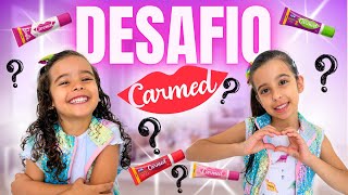 DESAFIO DE CARMED acerte o CARMED pelo cheiro *JUJU ficou brava | Alice e Juju