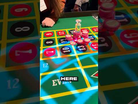 The LUCKIEST Roulette Video EVER! #roulette #casino #gambling