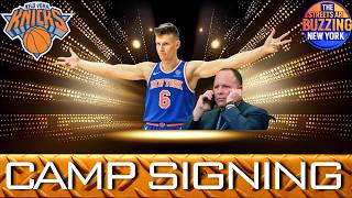 KNICKS TO ADD IGOR MILICIC JR TO A CAMP DEAL Exhibit 10 Deal, Versatile 6' 10" Big