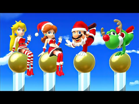 Super Mario Party - Merry Christmas Mario Battle (Hardest Difficulty)