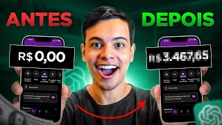 CRIEI UM NEGÓCIO ONLINE EM 24 HORAS COM O CHATGPT ATÉ GANHAR DINHEIRO (Dinheiro online)
