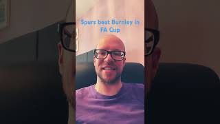 Porro’s rocket in FA Cup third round #thfc #spurs #FACup #porro #tottenham #burnleyfc #postecoglou