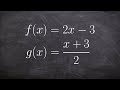 Function Composition and Inverses