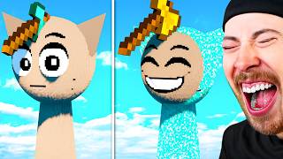 I UPGRADED SPRUNKI Armor Until He SURVIVES?! (Funny Animation)