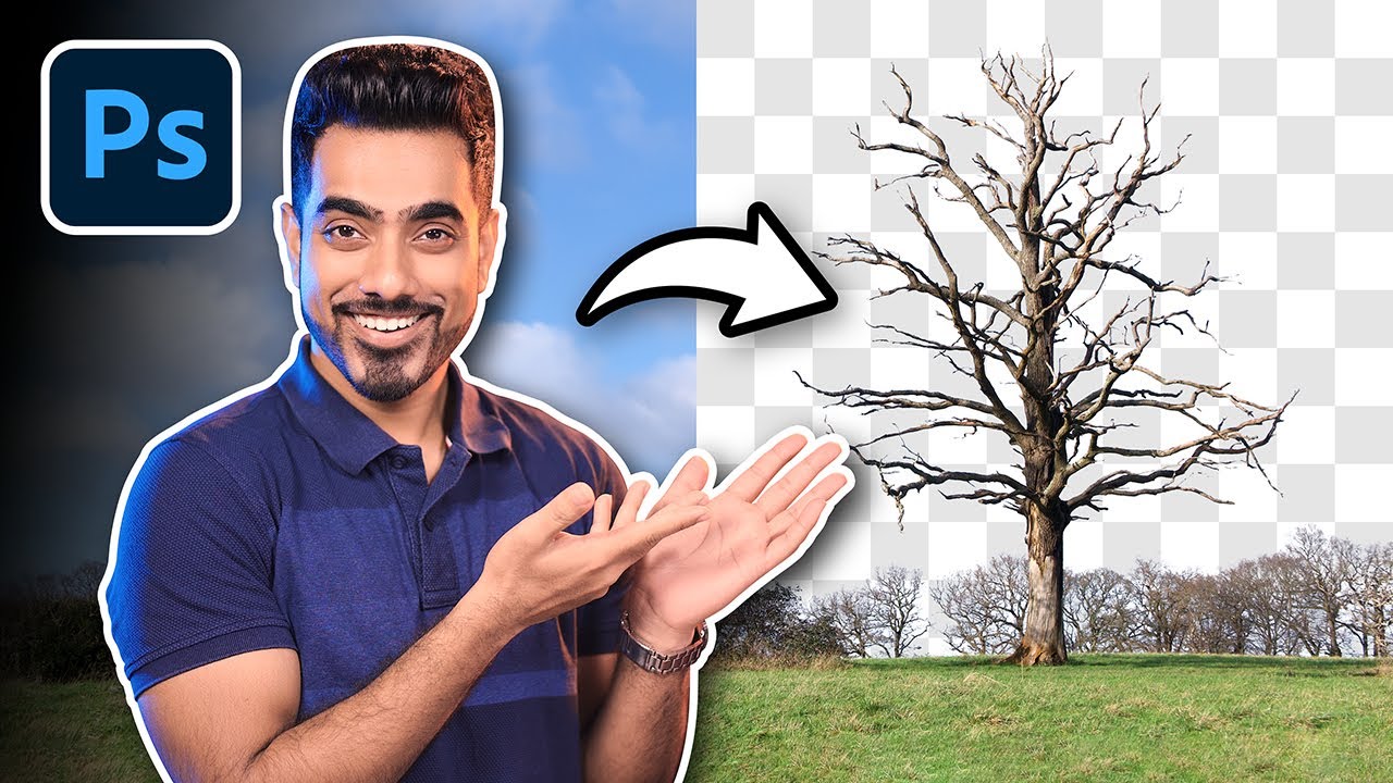 Precise Cutout WITHOUT ANY SELECTION! How - Photoshop Hack