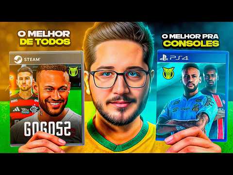 TOP 5 JOGOS de FUTEBOL com BRASILEIRÃO em 2025 🚀