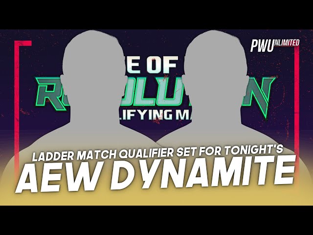 Face Of The Revolution Ladder Match Qualifier Announced For Dynamite