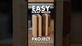 Making salt & pepper shakers from scrap wood #woodworking #diy #shorts