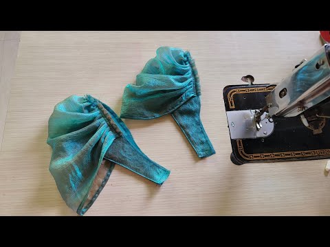 Trending sleeve design | Ruffle sleeve design | cutting and stitching