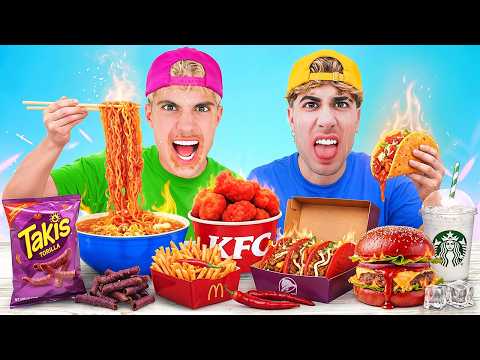 COMIENDO LA COMIDA MÁS PICANTE DEL MUNDO !!