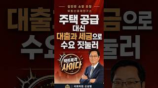 Ep.2 주택 공급 대신 대출과 세금으로 수요 짓눌러 | #부동산 #주택공급 #택지개발 #3기신도시 #서리풀지구 #아파트공급 #부동산정책 #대출규제 #김인만 #신성범
