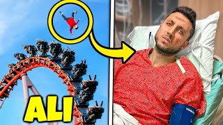 Ali fell off the roller coaster, then.. (The Royalty Family)