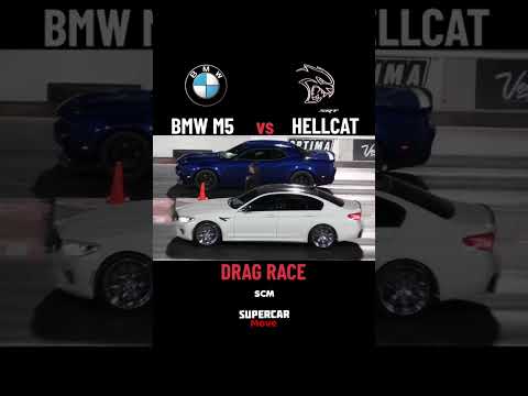 What’s better bmw or dodge ? #hellcat #dodge #bmw #jdm #cars #race #shorts #dragrace #m5 #newyork