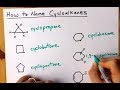 Cycloalkanes and Their Properties