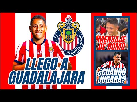 🚨 CHIVAS YA TIENE A LUIS ROMO. LLEGA A GUADALAJARA