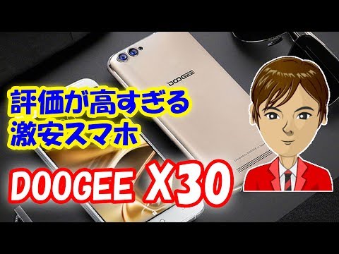 (JAPANESE) 【激安スマホ】DOOGEE X30 の評価が高すぎる件