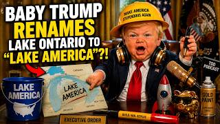 BABY TRUMP RENAMES LAKE ONTARIO TO LAKE AMERICA?!