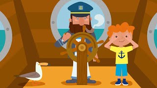 El gatito Koté | El barquito | Canciones infantiles y dibujos animados