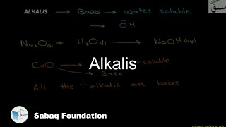 Alkalis