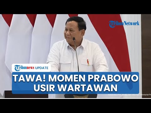 Gemuruh Tawa Menteri, Prabowo Minta Wartawan Keluar dari Sidang Kabinet: Cukup Banyak Bahan Ya