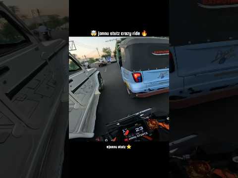 jannu stutz crazy ride 🔥#zx10r #shorts