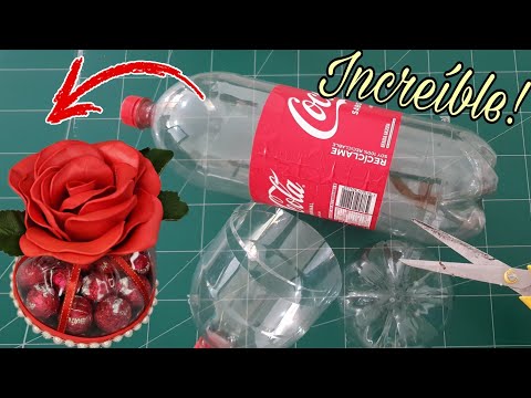 Hermoso Detalle Reutilizando Simples BOTELLAS PLÁSTICAS de Refresco ♻️ Haz REGALA o VENDE