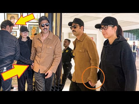 Katrina Kaif SMILES as Vicky Kaushal HOLDS Her Hand In Public – Pure Love!