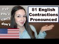 Understanding Contractions and Pronunciation