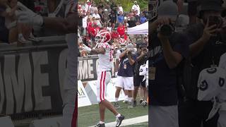 OHIO STATE FRESHMAN WR CHRIS HENRY JR 🥶 #ohiostate #buckeyesfootball #footballhighlights #sport