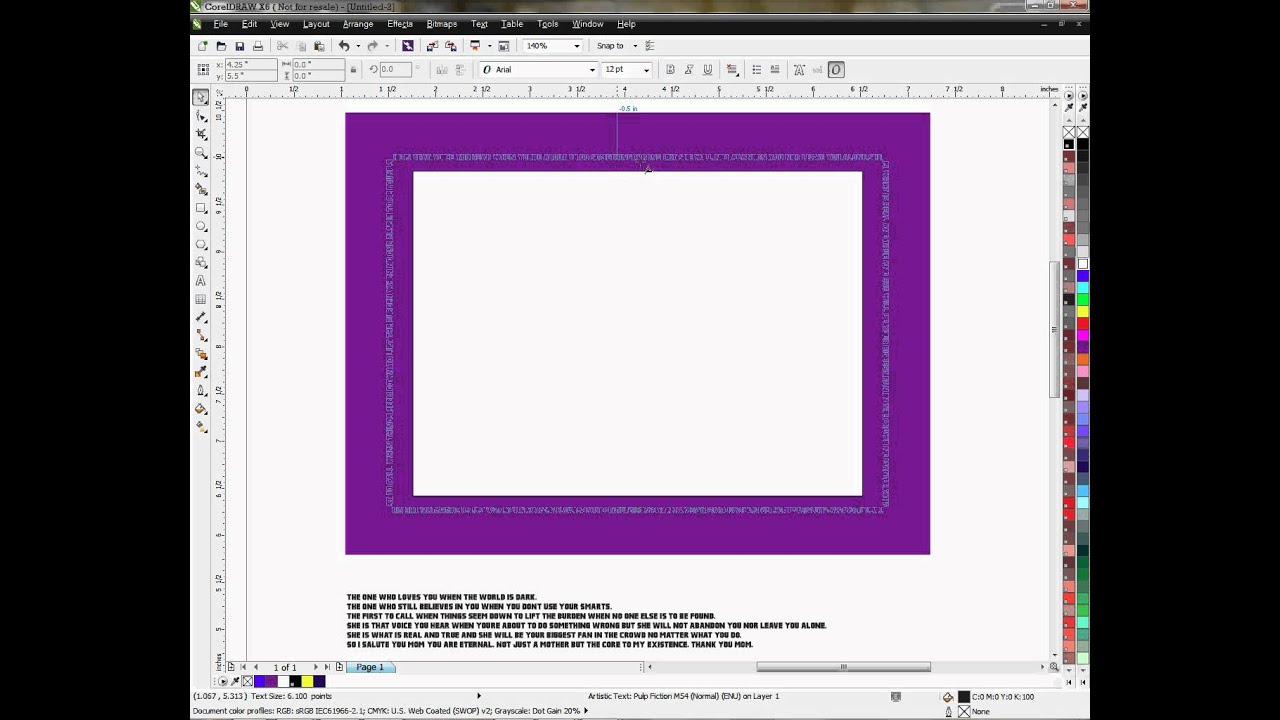 Click to watch the How to Fit Your Text to Fit a Design Path in CorelDRAW video