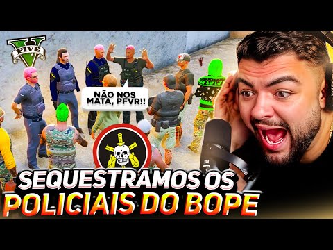 SEQUESTR4MOS os POLICIAIS do BOPE no GTA RP ?(LUQUET4)