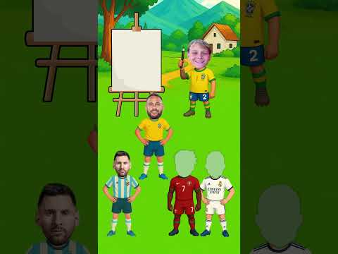 De quem é essa cabeça? 😱🔥 Ronaldo 🐐 vs Ishowspeed 😂 vs Messi 👽 vs Neymar 😍