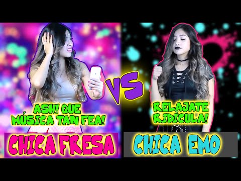 CHICA FRESA VS CHICA EMO ! SI TE RIES PIERDES! MILEYKA NICOLE