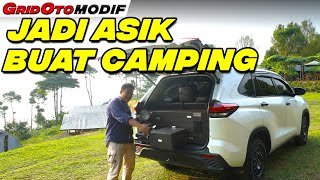 Toyota Innova Zenix Makin Seru Buat Camping Berkat Box Bagasi Baze | Modifikasi Mobil