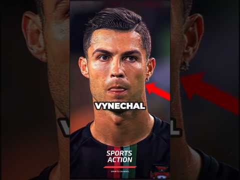 Ronaldo v životě vynechal jenom jeden zápas👀