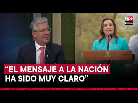 Ministro Walter Astudillo: “Es acoso político lo que sufre la presidenta Dina Boluarte”