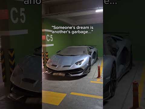 How can you abandon an Aventador SVJ? 😭