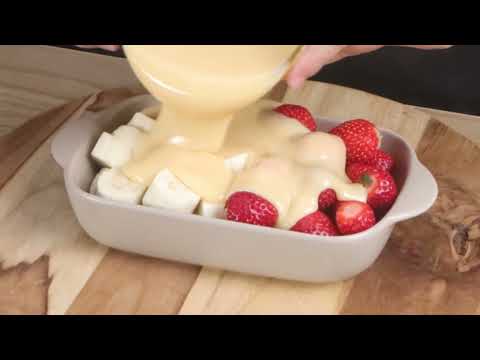 Helado Casero de Fresa y Plátano con Solo 4 Ingredientes – Cremoso, Natural y Fácil