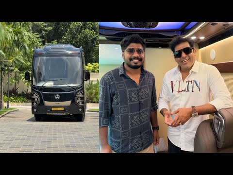 മൈജി ഷാജിയുടെ കോടികൾ വരുന്ന പുതിയ കാരവാൻ റോഡിൽ ഇറങ്ങി