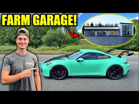 Porsche GT3 First Drive + Full Shop/Farm Update!!!