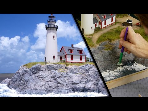 How to Build an Amazing Seaside Diorama โ Realistic Scenery Vol.14
