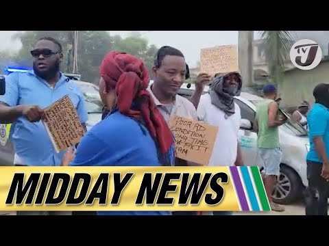 YouTube video thumbnail: Taxi Operators Protest Bad Road Condition