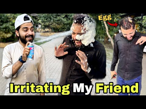 Irritating My Friend For Whole Day | Gone Wrong 😱| @HitPranks